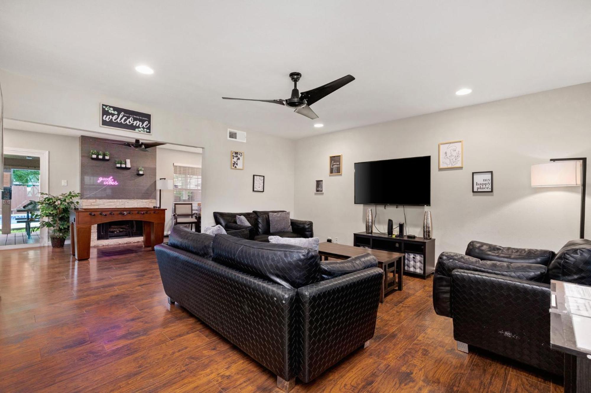 Spacious 4 Bedroom With Pool-Minutes To Seaworld And Lackland Afb سان أنطونيو المظهر الخارجي الصورة
